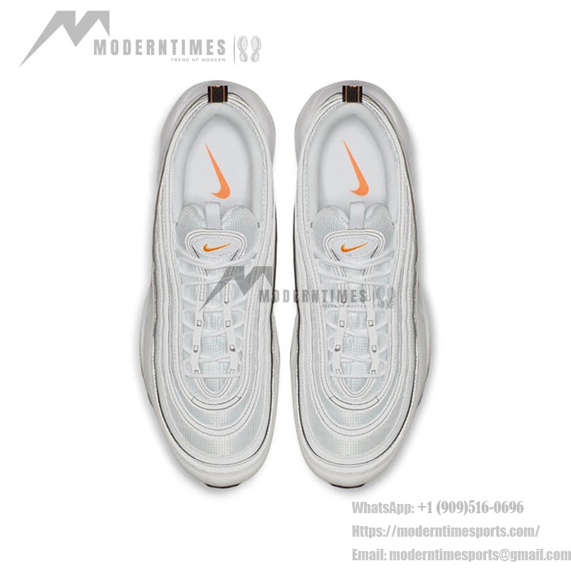 Nike Air Max 97 Cone BQ4567-100 in Weiß und Orange