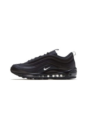 Nike Air Max 97 "Schwarz/Weiß/Anthrazit" 921522-011 - Schlankes All-Black-Design mit ikonischer Air-Dämpfung