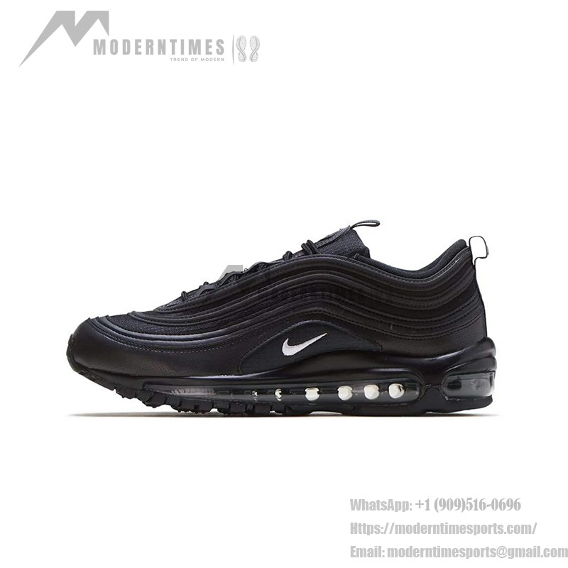 Nike Air Max 97 "Schwarz/Weiß/Anthrazit" 921522-011 - Elegantes, komplett schwarzes Design