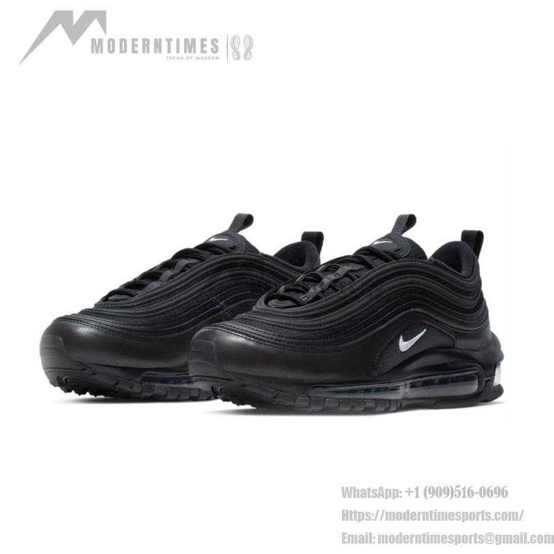 Nike Air Max 97 "Black/White/Anthracite" 921522-011 - Sleek All-Black Design