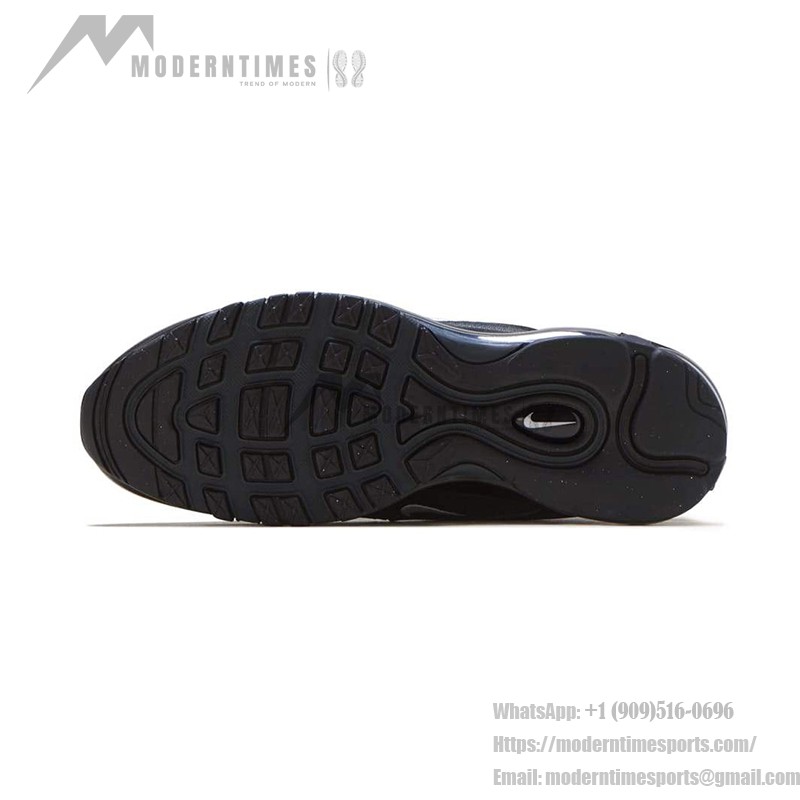 Nike Air Max 97 "Schwarz/Weiß/Anthrazit" 921522-011 - Elegantes, komplett schwarzes Design