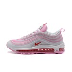 Nike Air Max 97 GS Pink White 313054-161 with Full-Length Air Cushioning