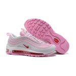 Nike Air Max 97 GS Pink White 313054-161 with Full-Length Air Cushioning