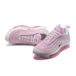 Nike Air Max 97 GS Pink White 313054-161 with Full-Length Air Cushioning