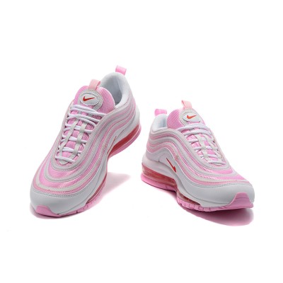 Nike Air Max 97 GS Pink White 313054-161 - Fresh Pink and White Design, A Perfect Blend of Style and Comfort