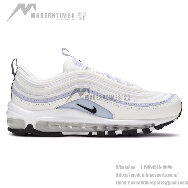 Nike Air Max 97 "Ghost" CZ6087-102 - White and Lavender Sneakers