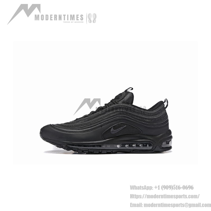 Nike Air Max 97 Triple Black DH8016-002 with Full-Length Air Cushioning