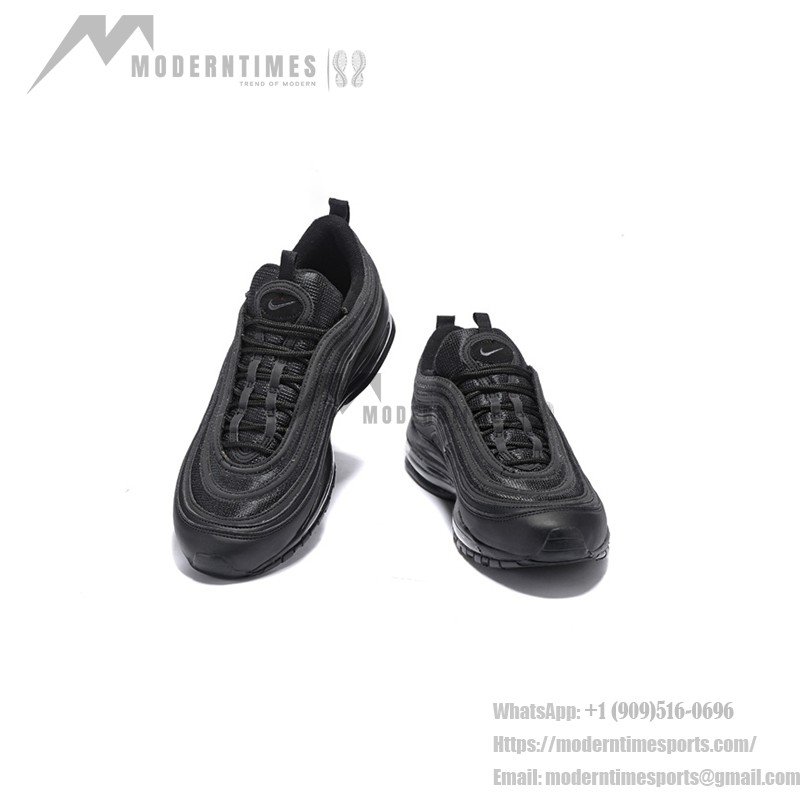 Nike Air Max 97 Triple Black DH8016-002 with Full-Length Air Cushioning