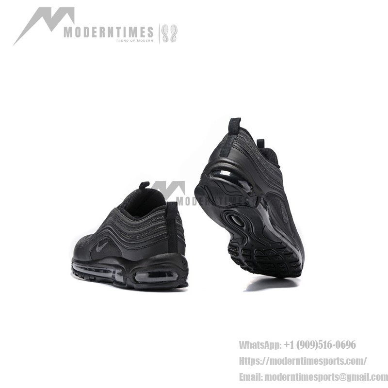 Nike Air Max 97 Triple Black DH8016-002 with Full-Length Air Cushioning