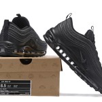 Nike Air Max 97 Triple Black DH8016-002 with Full-Length Air Cushioning