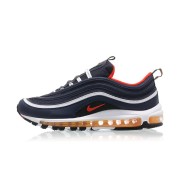 Nike Air Max 97 Midnight Navy 921826-403 - Marineblau und Rote Akzente, Perfekte Kombination aus Stil und Komfort