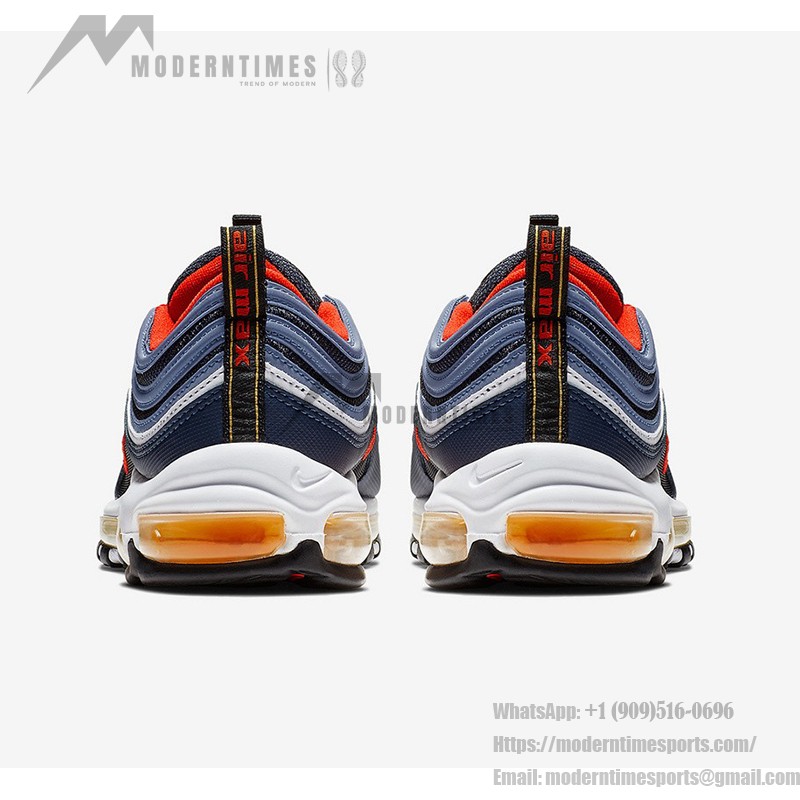 Nike Air Max 97 Midnight Navy 921826-403 mit roten Akzenten