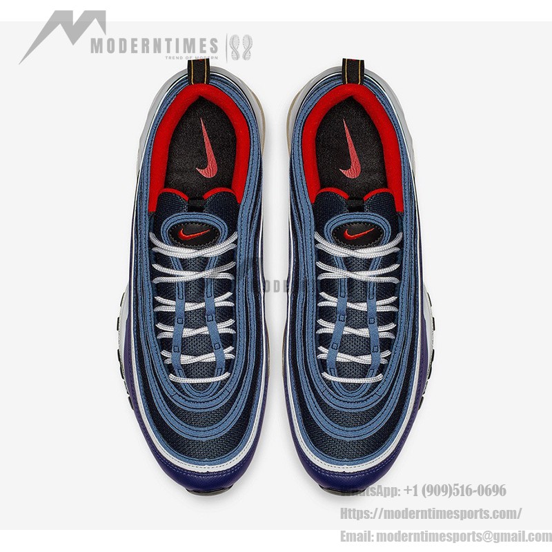 Nike Air Max 97 Midnight Navy 921826-403 mit roten Akzenten