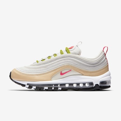 Nike Air Max 97 OG QS 921733-004 - Cream, Beige, and Pink with Neon Details for a Fresh Look