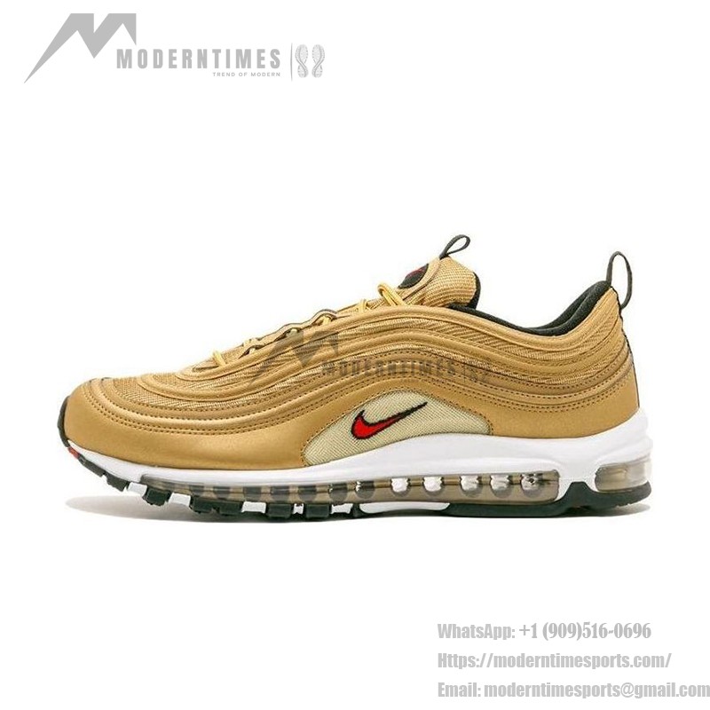 Nike Air Max 97 OG QS Metallic Gold Rot Swoosh 884421-700