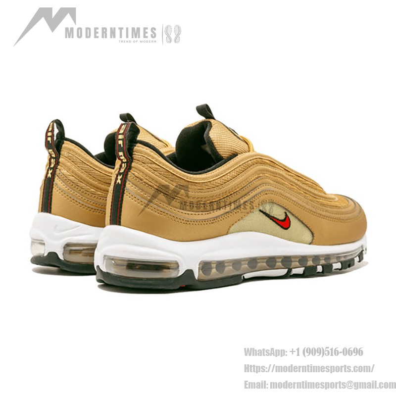 Nike Air Max 97 OG QS Metallic Gold Rot Swoosh 884421-700