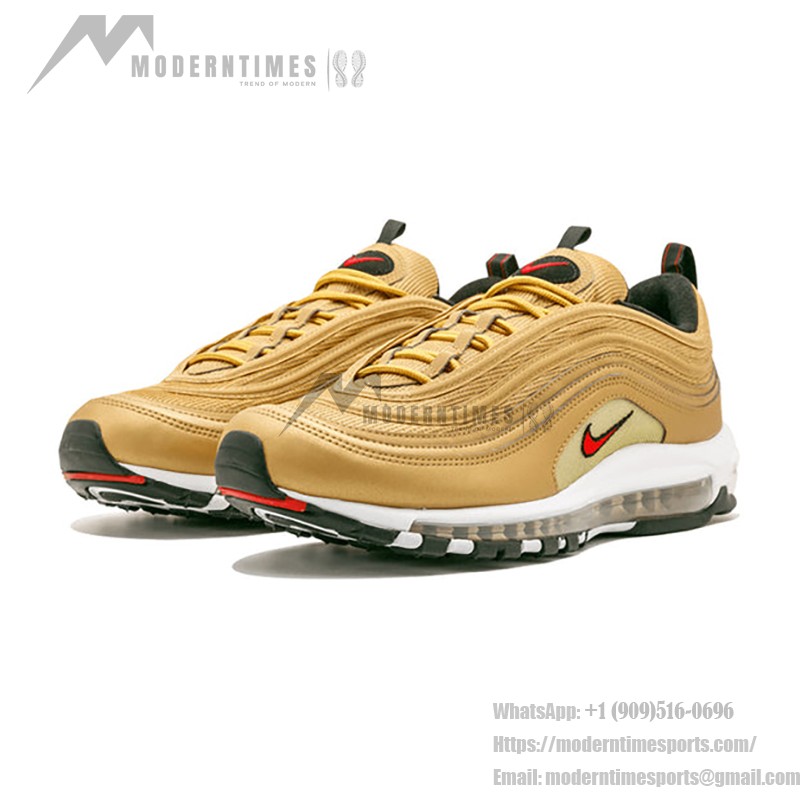 Nike Air Max 97 OG QS Metallic Gold Rot Swoosh 884421-700