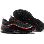 Nike Air Max 97 Undefeated Black/Red AJ1986-001 mit ikonischen roten und grünen Akzenten