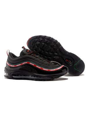 Nike Air Max 97 "Undefeated Black/Red" AJ1986-001 - Bold Black with Iconic Red and Green Accents