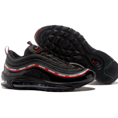 Nike Air Max 97 "Undefeated Black/Red" AJ1986-001 - Bold Black with Iconic Red and Green Accents