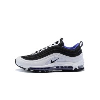 Nike Air Max 97 Persian Violet 921522-102 - Schwarz, Weiß und Violett, Zeitloser Komfort und Stil