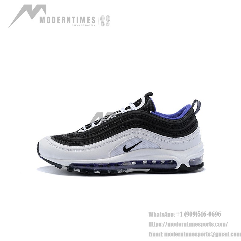 Nike Air Max 97 Persian Violet 921522-102 in Black, White, and Violet