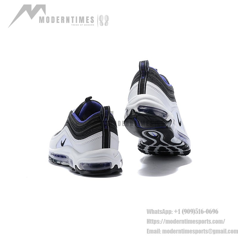 Nike Air Max 97 Persian Violet 921522-102 in Black, White, and Violet