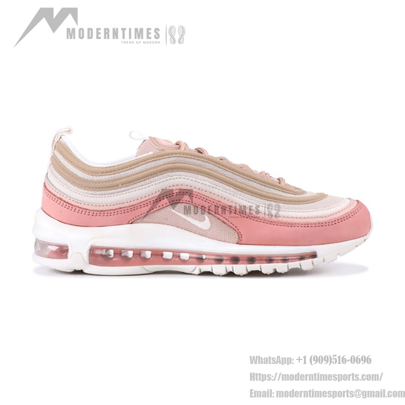 Nike Air Max 97 Premium Beige 312834-200 with Full-Length Air Cushioning