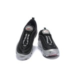 Nike Air Max 97 "Black/Silver/Red" AT5458-001 - Bold Metallic Silver Design