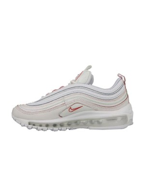 Nike Air Max 97 Rainbow AQ4137-100 - 깨끗한 화이트 디자인과 은은한 무지개 색상 포인트