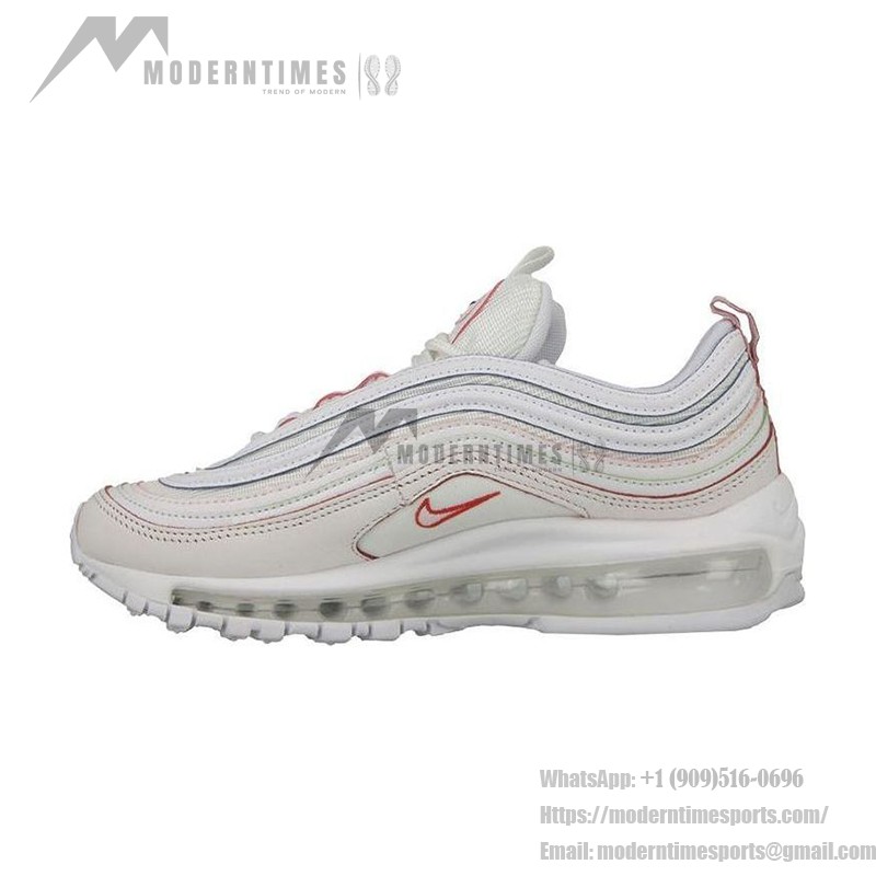 Nike Air Max 97 Rainbow AQ4137-100 - White with Rainbow Accents