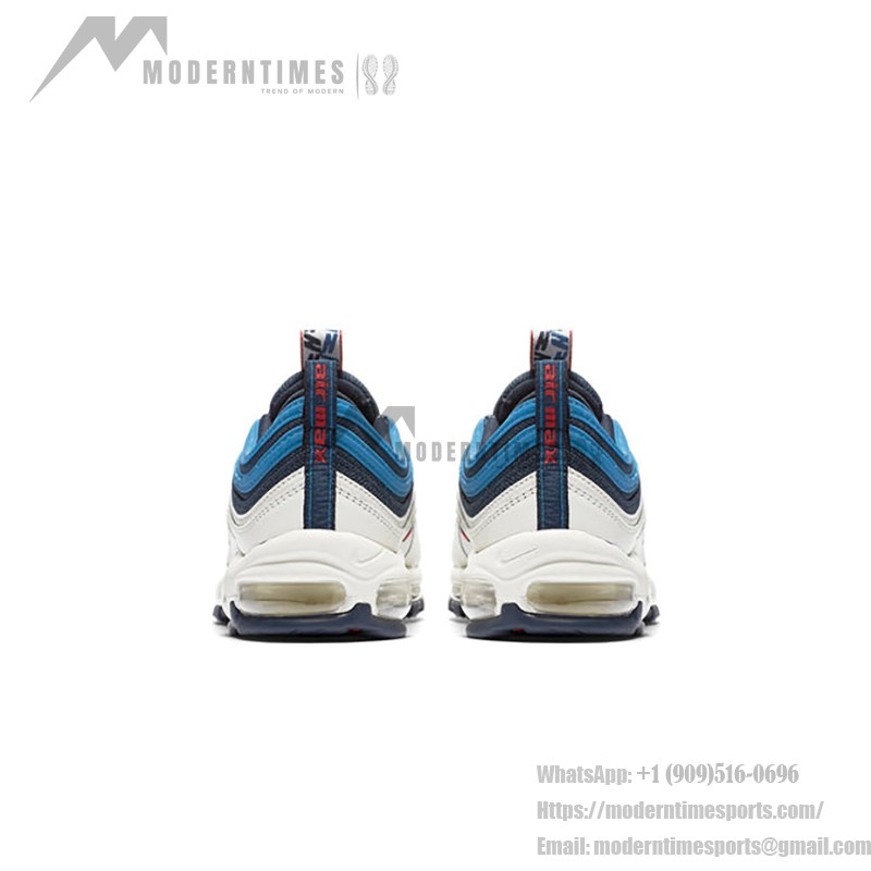 Nike Air Max 97 SE Blue Nebula AQ4126-400 White and Blue Sneaker