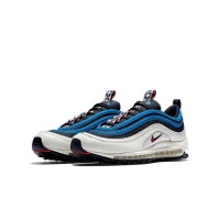 Nike Air Max 97 SE Blue Nebula AQ4126-400 - Sleek White with Striking Blue Nebula Accents for Timeless Style