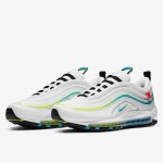 Nike Air Max 97 SE "Worldwide" CZ5607-100 White Sneakers with Vibrant Accents