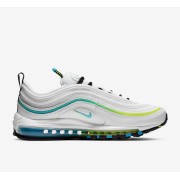 Nike Air Max 97 SE "Worldwide" CZ5607-100 - Fresh White Sneakers with Vibrant Accents for a Global Look