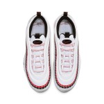 Nike Air Max 97 Script Swoosh CK9397-100 in Weiß, Rot und Schwarz