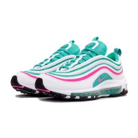 Nike Air Max 97 South Beach 921522-101 - アイコニックなサマースタイルを演出するホワイト、ティール、ピンクの鮮やかなデザイン