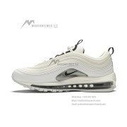 Nike Air Max 97 White Black Silver 921733-103 - Iconic White with Black and Silver Details, Perfect Blend of Style and Comfort