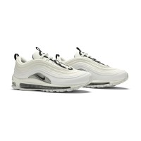 Nike Air Max 97 White Black Silver 921733-103 - Klassisches Weiß mit Schwarzen und Silbernen Akzenten, Stil trifft Komfort