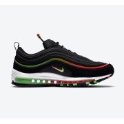 Nike Air Max 97 SE "Worldwide" CZ5607-001 - Bold Black Sneakers with Vibrant Global Accents