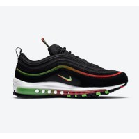 Nike Air Max 97 SE "Worldwide" CZ5607-001 - Bold Black Sneakers with Vibrant Global Accents