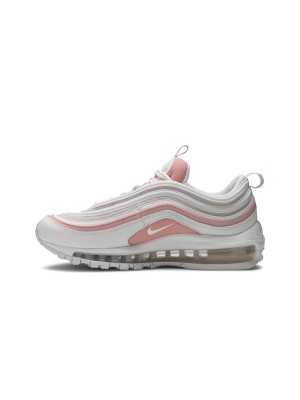  Nike Air Max 97 "Weiß/Rosa" 921733-104 - Elegante Weiße Sneaker mit Sanften Rosa Akzenten für einen Stilvollen Look