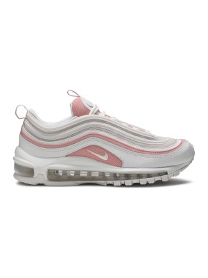  Nike Air Max 97 "Weiß/Rosa" 921733-104 - Elegante Weiße Sneaker mit Sanften Rosa Akzenten für einen Stilvollen Look