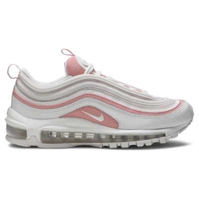 Nike Air Max 97 "White/Pink" 921733-104 - Elegant White Sneakers with Soft Pink Highlights for a Stylish Look