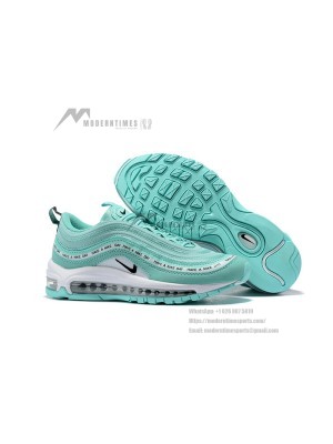 Nike Air Max 97 "Have a Nike Day" 923288-300 - Refreshing Mint Green Sneakers with Iconic Slogan Design