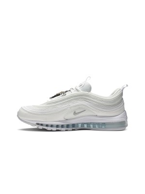 Nike Air Max 97 "Triple White" 921826-101 – Elegantes, komplett weißes Design mit ikonischer Dämpfung für zeitlosen Stil