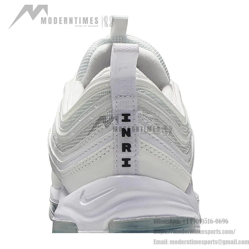 Nike Air Max 97 "Triple White" 921826-101 - All-White Sneakers with Air Cushioning