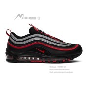 Nike Air Max 97 "Black/Red/Silver" 921826-014 - Bold Black Sneakers with Striking Red and Silver Accents for Iconic Style