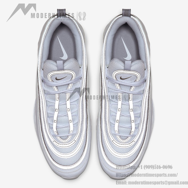 Nike Air Max 97 "White/Grey" 921826-105 - Sleek Design with Iconic Air Cushioning