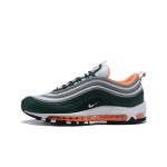 Nike Air Max 97 Deep Green Orange 921522-300 with Full-Length Air Cushion